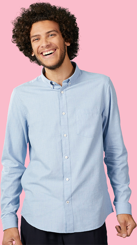 Foto van lachende persoon